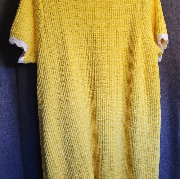 Free Assembly Yellow Knit dress size XXL - Picture 5 of 9